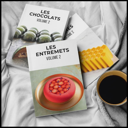 3 Livres de Recettes au Choix - Pâtisserie pour Moules (Cédric Grolet, Cyril Lignac, Pierre Hermé...)