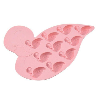 Moule Silicone Flamant Rose