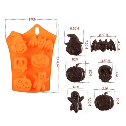 moule silicone halloween monstres