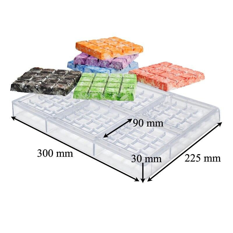 Chocolate Polycarbonate Mold - Tablets