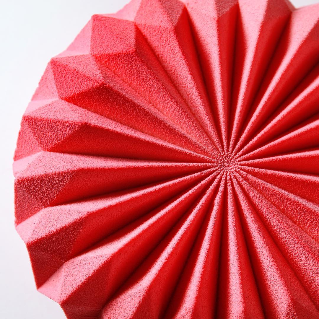 Origami silicone mold