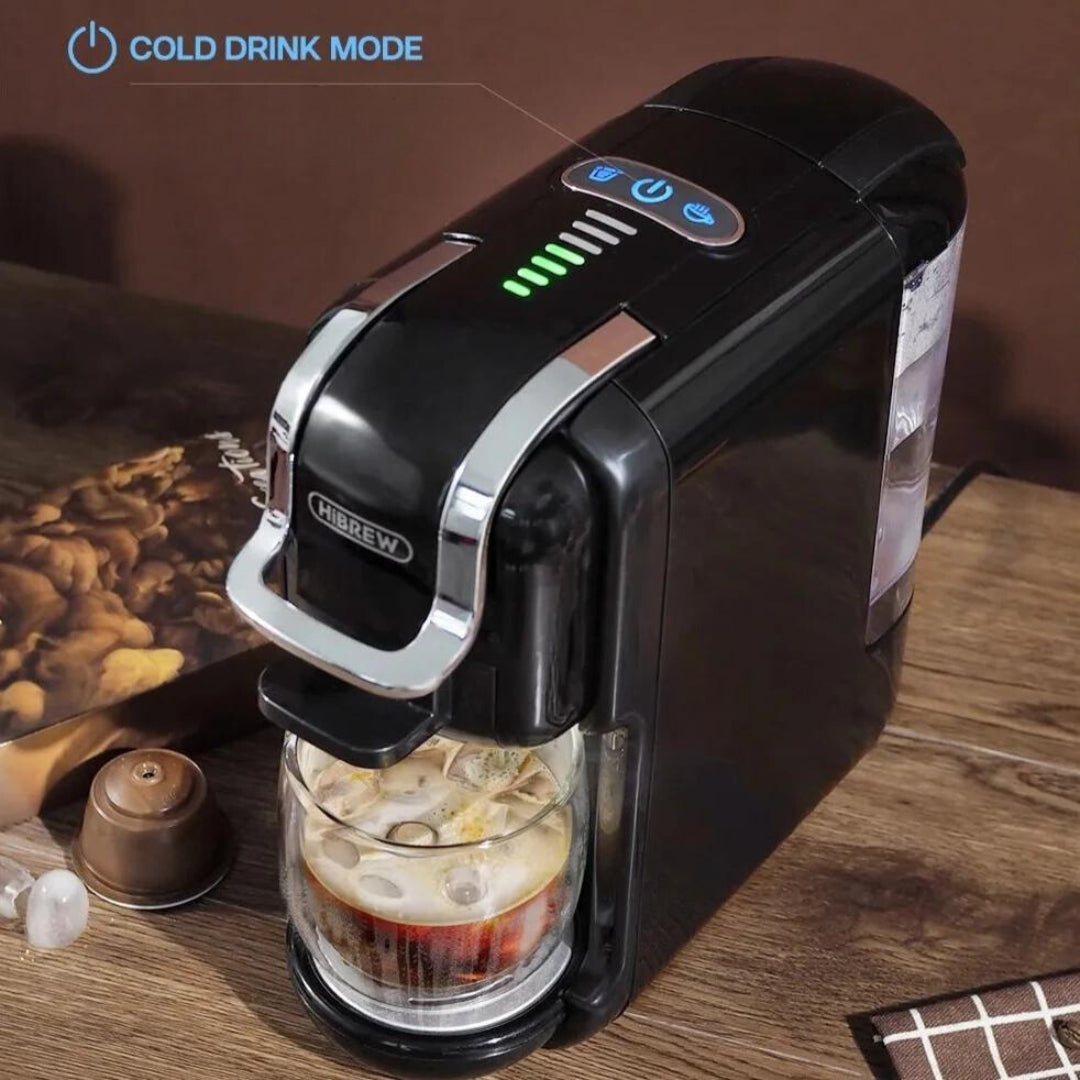 Machine à café moulue multi-capsules, cafetière 5 en 1, expresso