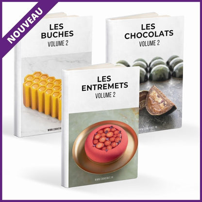 Lot Aérographe Pâtisserie & Chocolat  + 3 Livres Recettes Offert