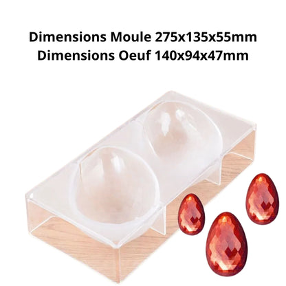 Moule Polycarbonate Oeufs Diamant