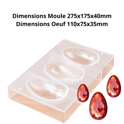 Moule Polycarbonate Oeufs Diamant