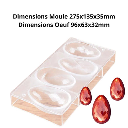 Moule Polycarbonate Oeufs Diamant