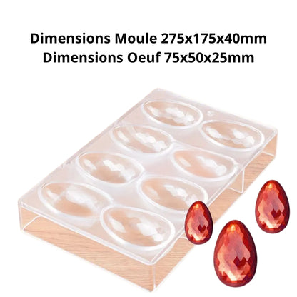 Moule Polycarbonate Oeufs Diamant