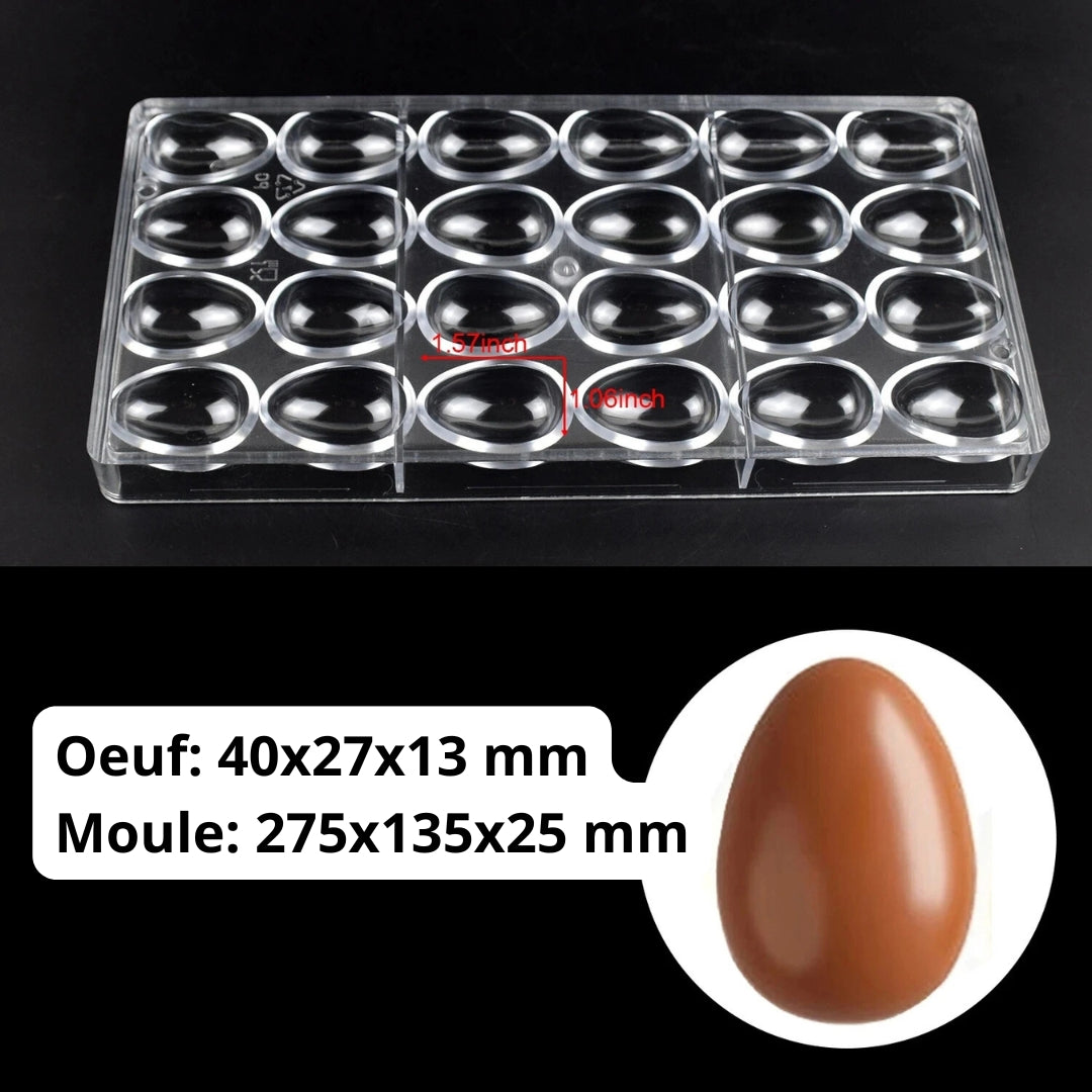 Moule Polycarbonate Oeufs