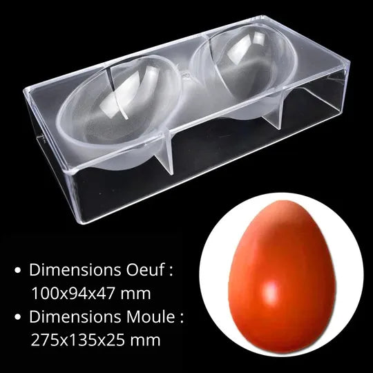 Moule Polycarbonate Oeufs Lisses