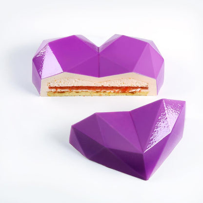 Silicone Origami Heart Mold