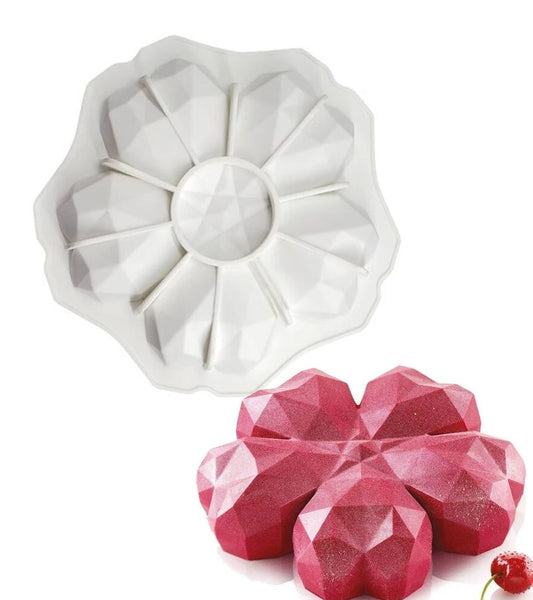 moule silicone origami fleur