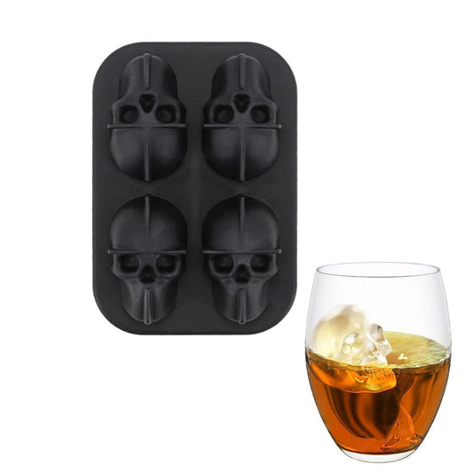 Silicone Mold Ice Cubes Skull | Pastry and Kitchen
