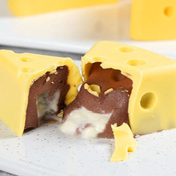 gateau chocolat trompe l'oeil fromage