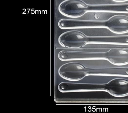 Chocolate Polycarbonate Mold - Spoons