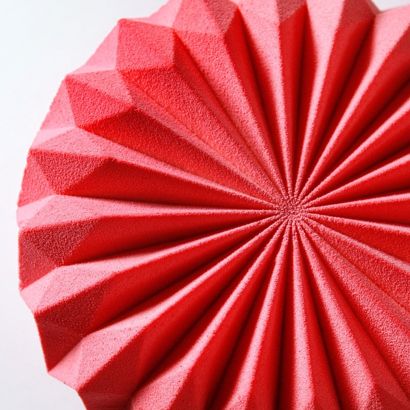 entremet origami rouge