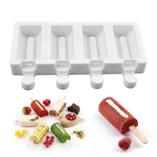 Popsicle mold with insert
