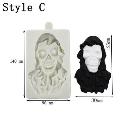 Halloween Silicone Molds - 7 Models