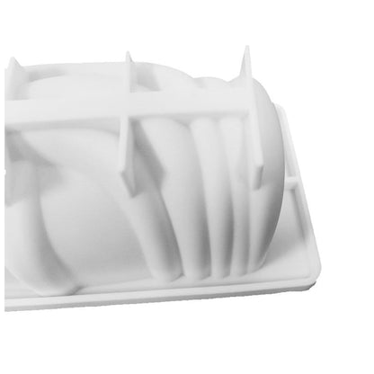 moule silicone blanc 3D