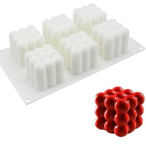 Moule Silicone Cubes 3D