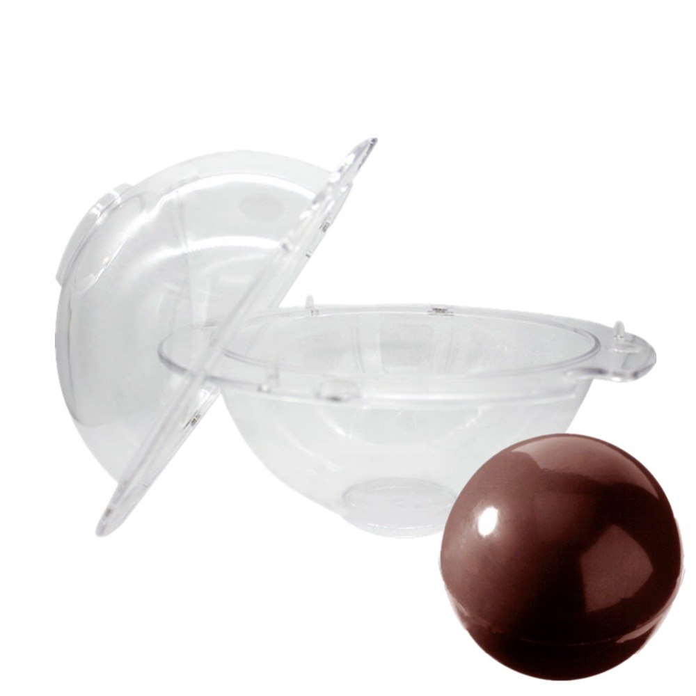 moule à chocolat en polycarbonate en forme de boule