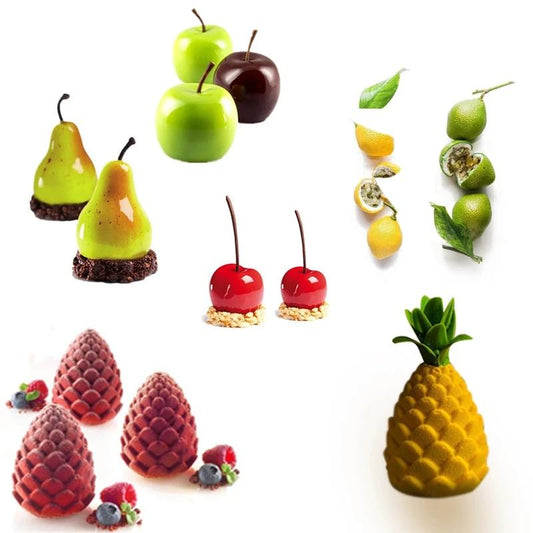 MOULE SILICONE FRUITS